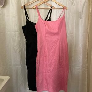 Pinup Couture Pink & Black Wiggle Dresses😍